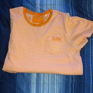 Perfect condition orange guess tee
